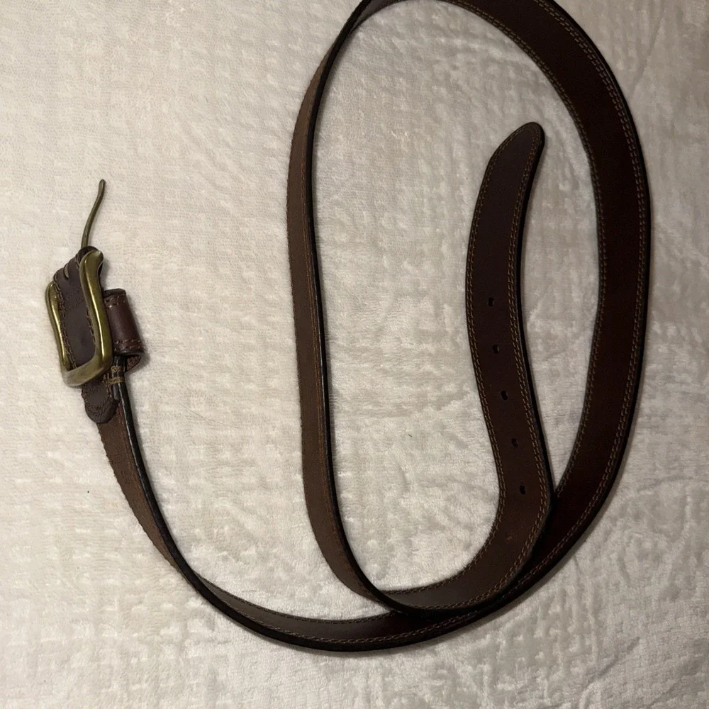 Browning Brown Leather Belt size 50